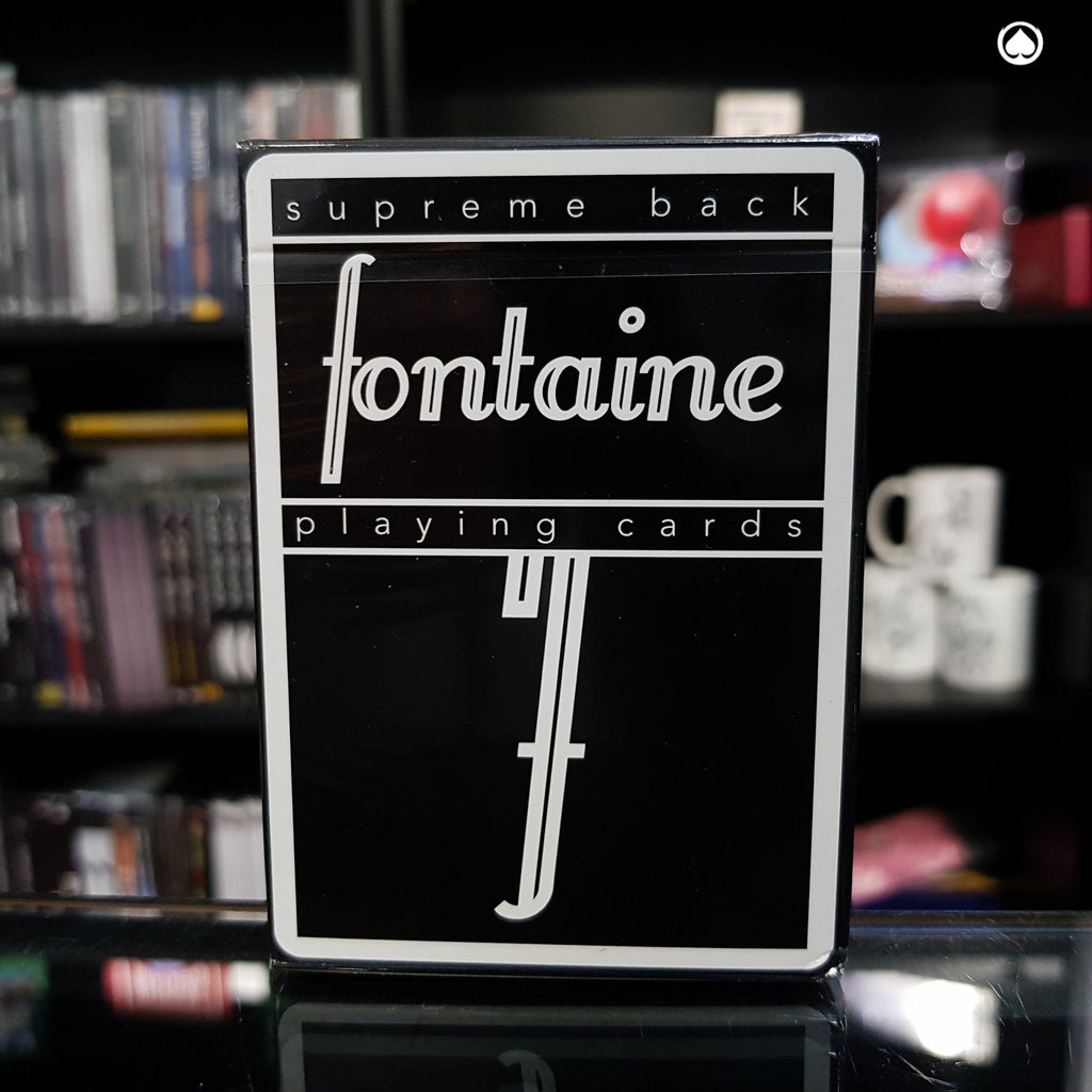 Fontaine Playing Cards - Black