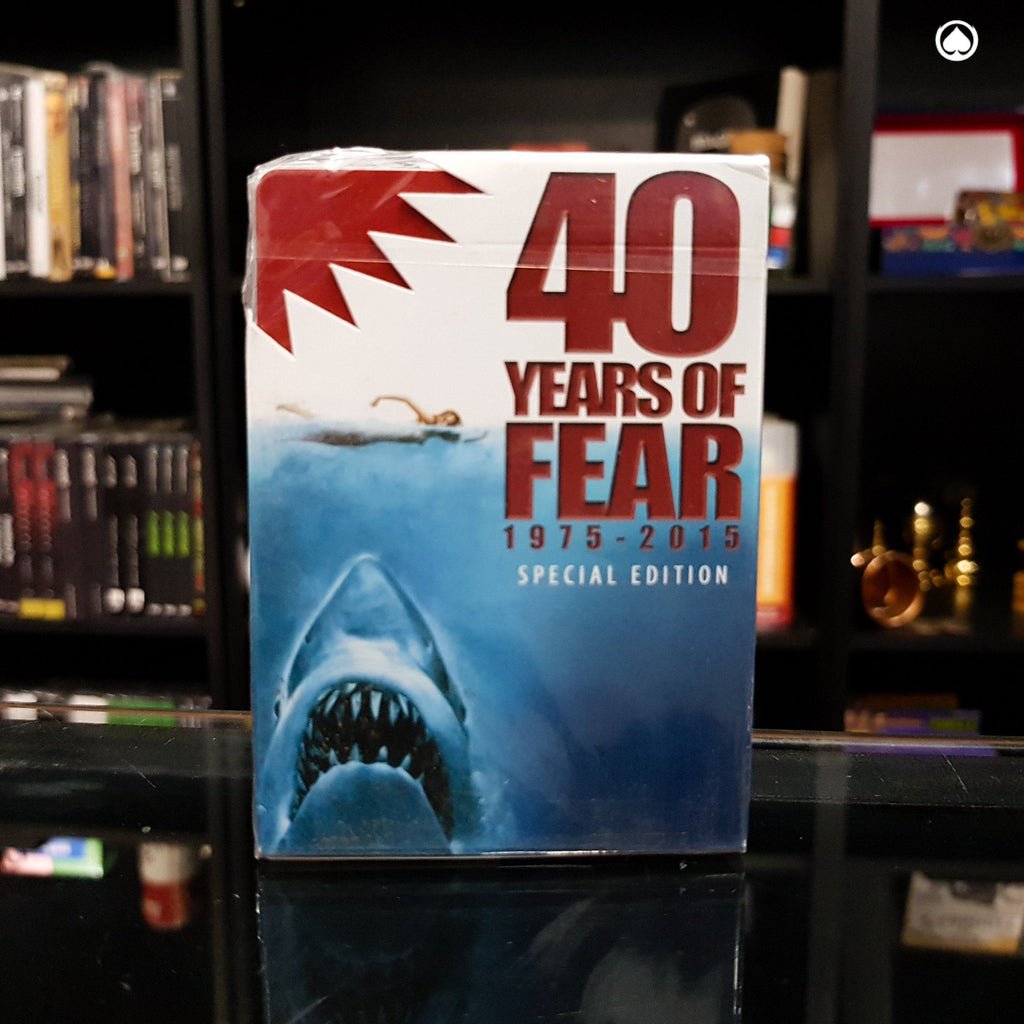 Bicycle 40 Years of Fear Jaws Playing Card by Crooked Kings - Edicion especial