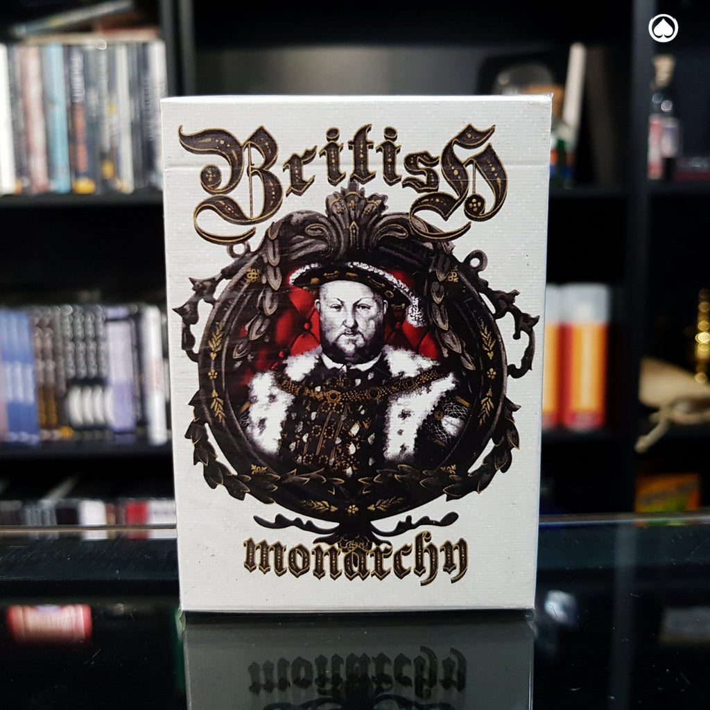 King Henry VIII British Monarchy Playing Cards - Ed. Limitada