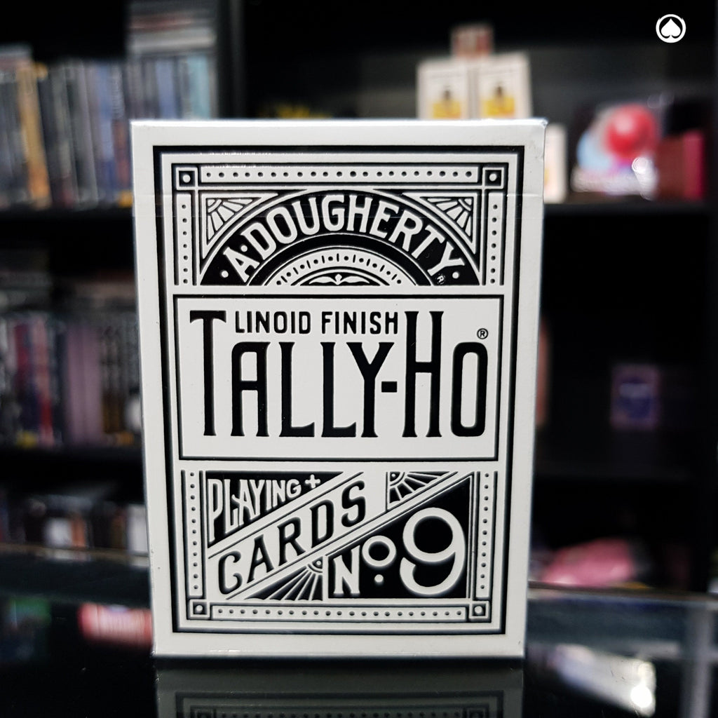 Tally-Ho Playing Cards - Fan Back - Blanco