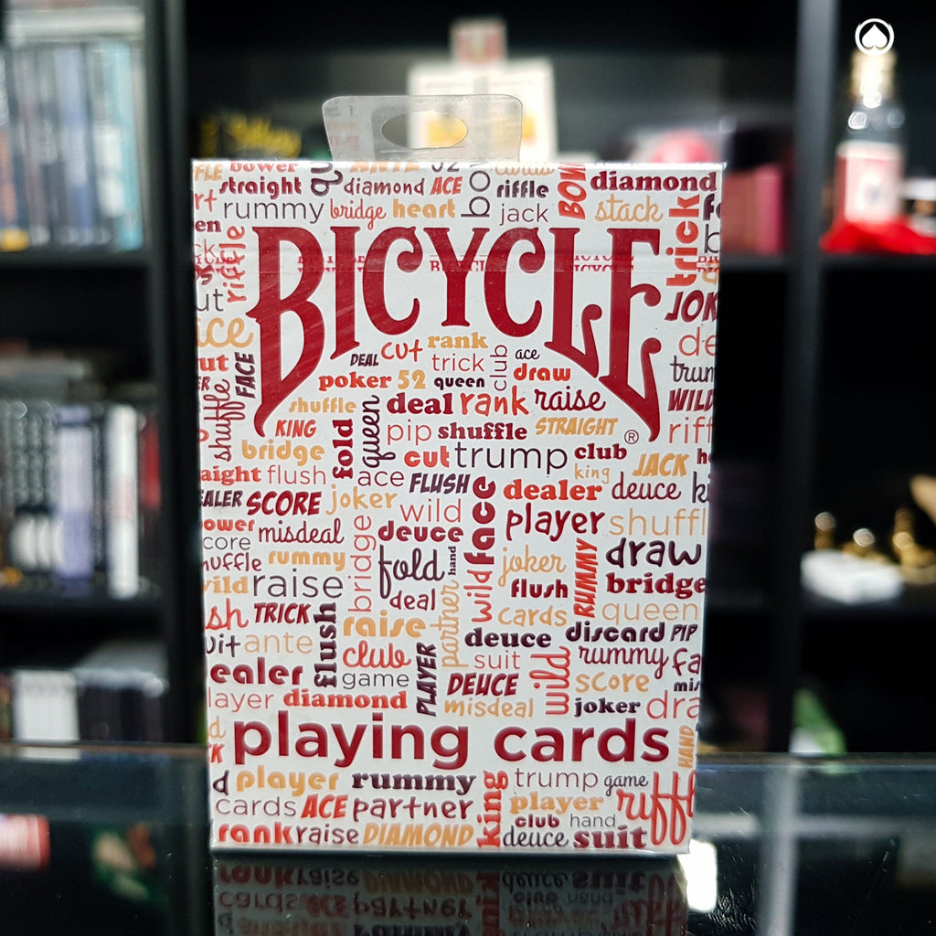 Bicycle Table Talk Deck - Roja
