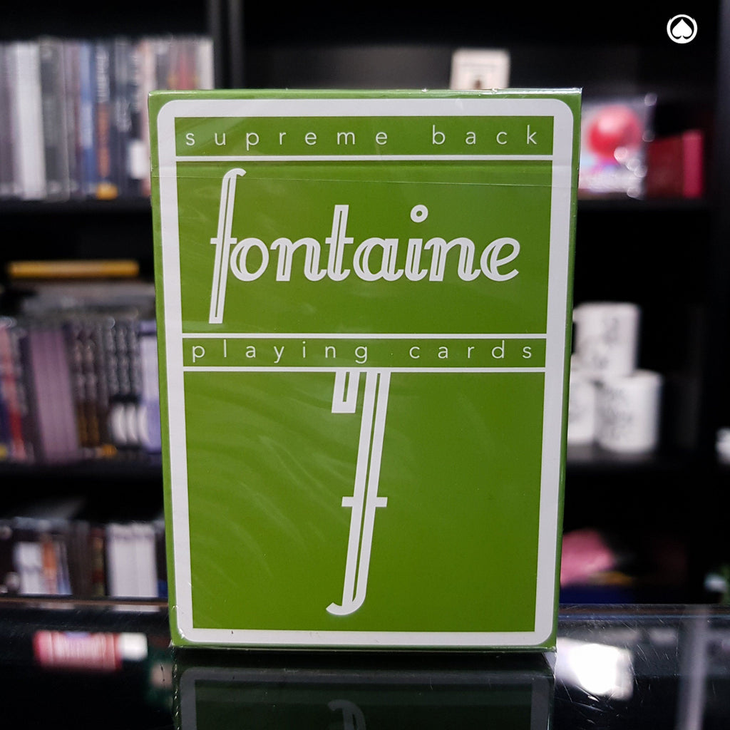 Fontaine Playing Cards - Green