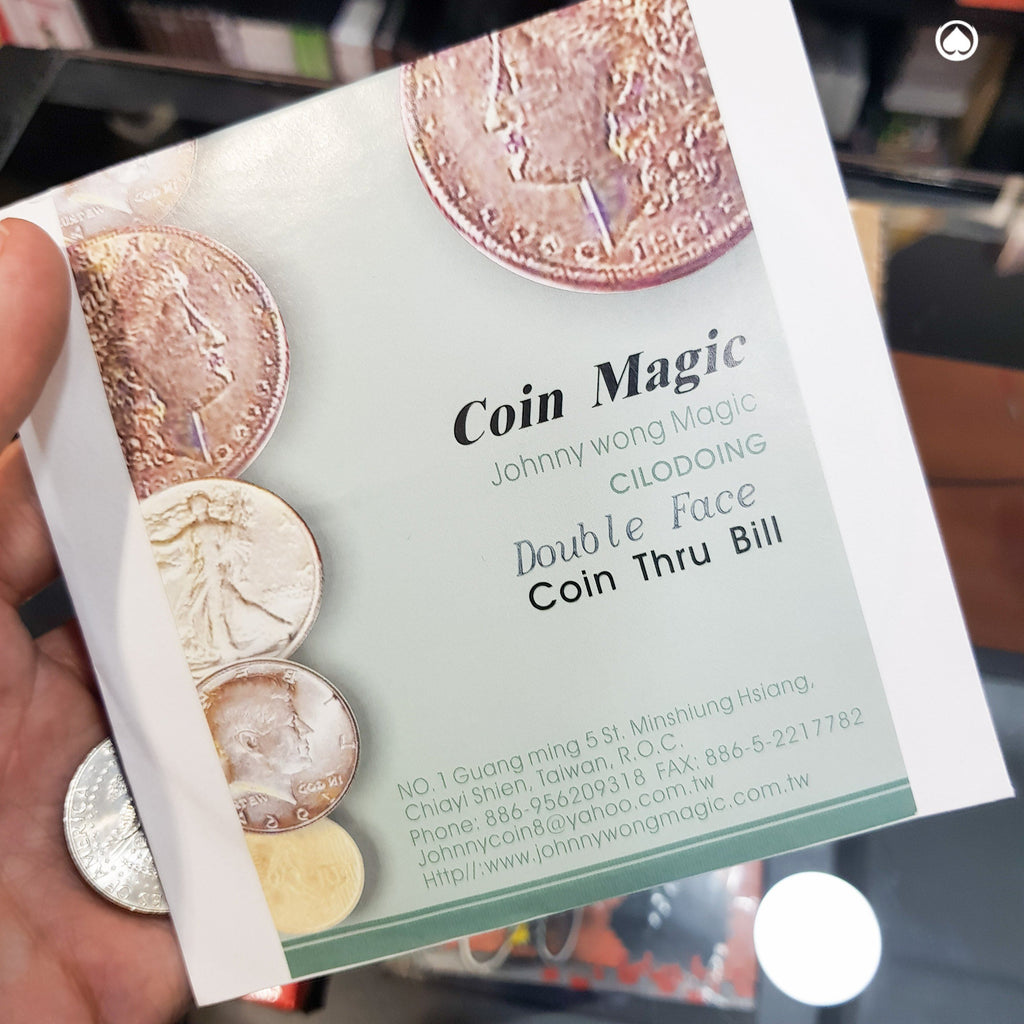 Moneda Doble Cara a Través del Billete by Johnny Wong