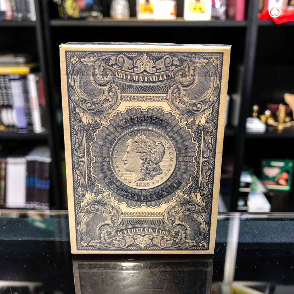 Silver Certificate Deck by Gambler's Warehouse