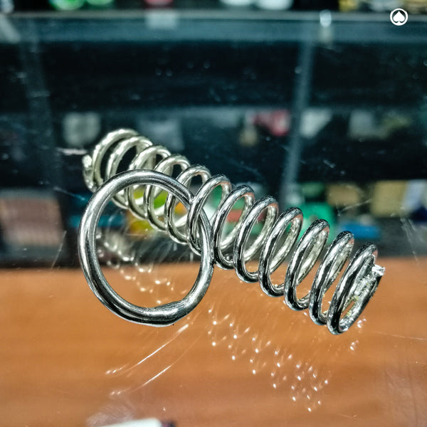 Spring Puzzle - Chrome Plated by Uday