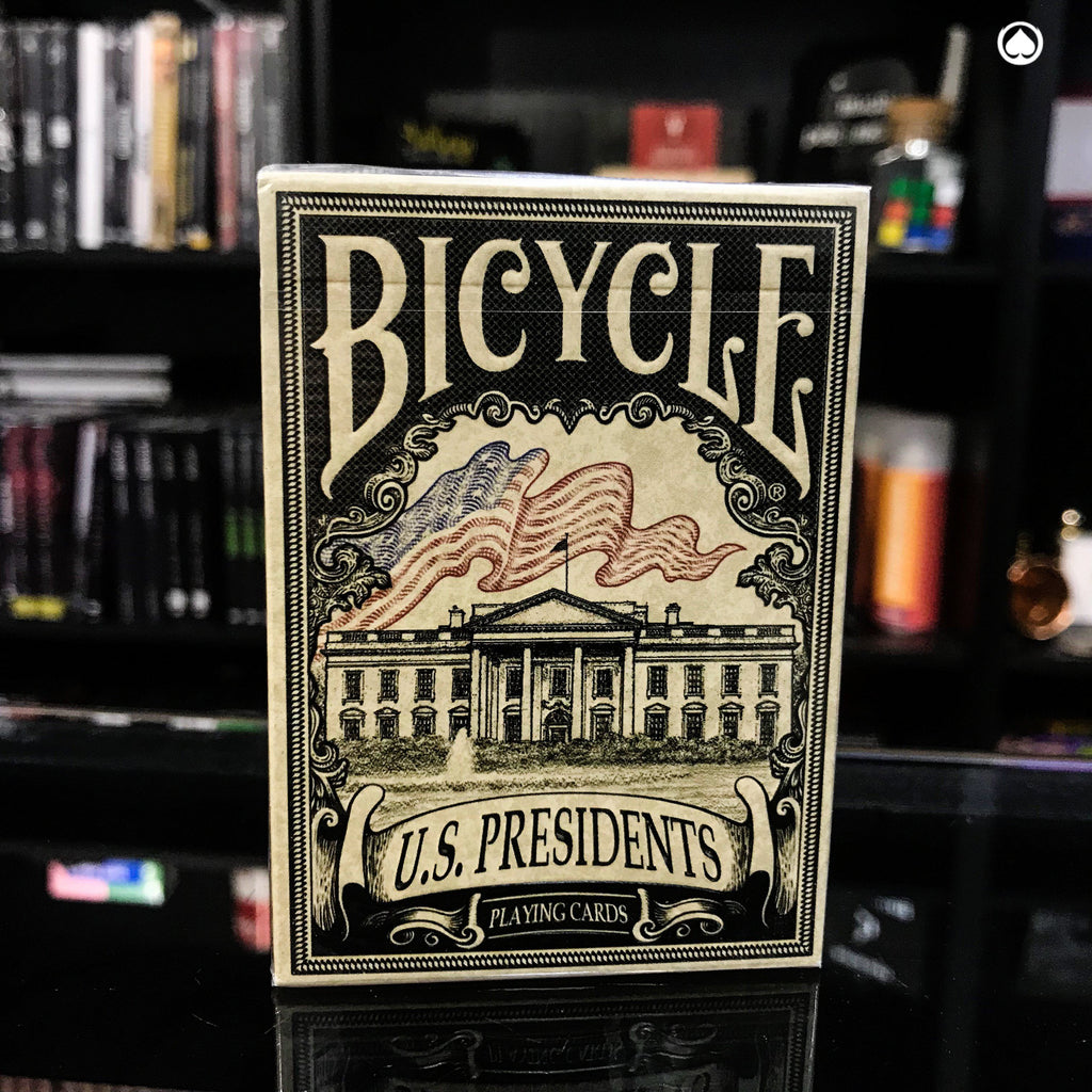 Bicycle US President Playing Cards - Negras - Edición Limitada