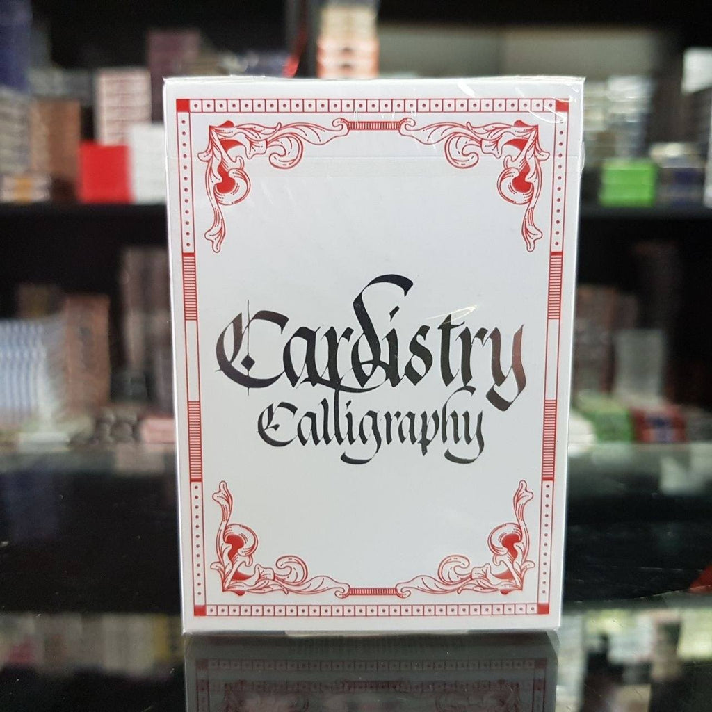 Cardistry Calligraphy Playing Cards - Roja