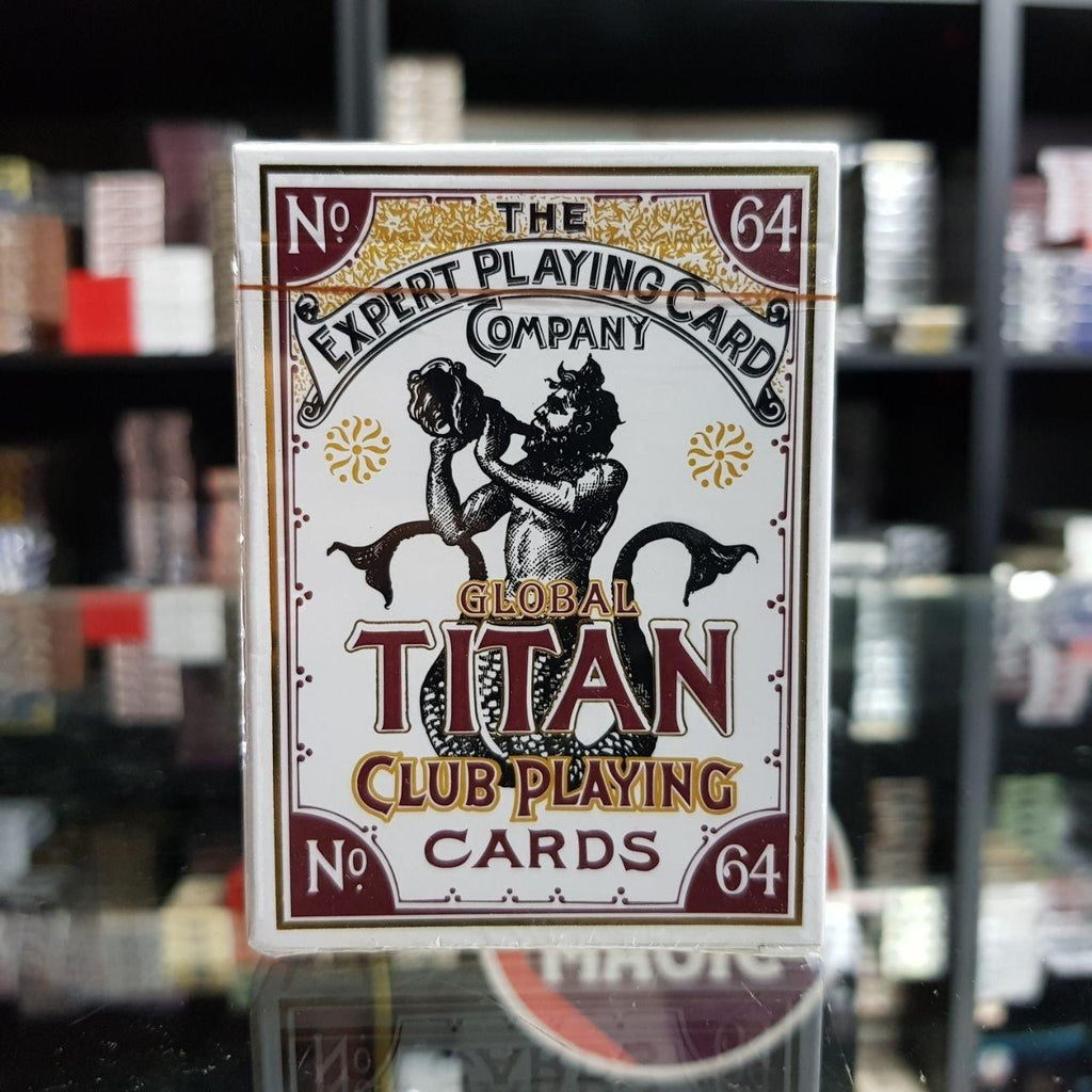 Global Titans White by The Expert Playing Card Co